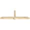 Ekena Millwork Eugene Rough Sawn Timber Gable Bracket, Douglas Fir, 72"W x 27"H x 4"D x 4"F, 9/12 Pitch GBW072X27X0404EUG00RDF - alternate 5